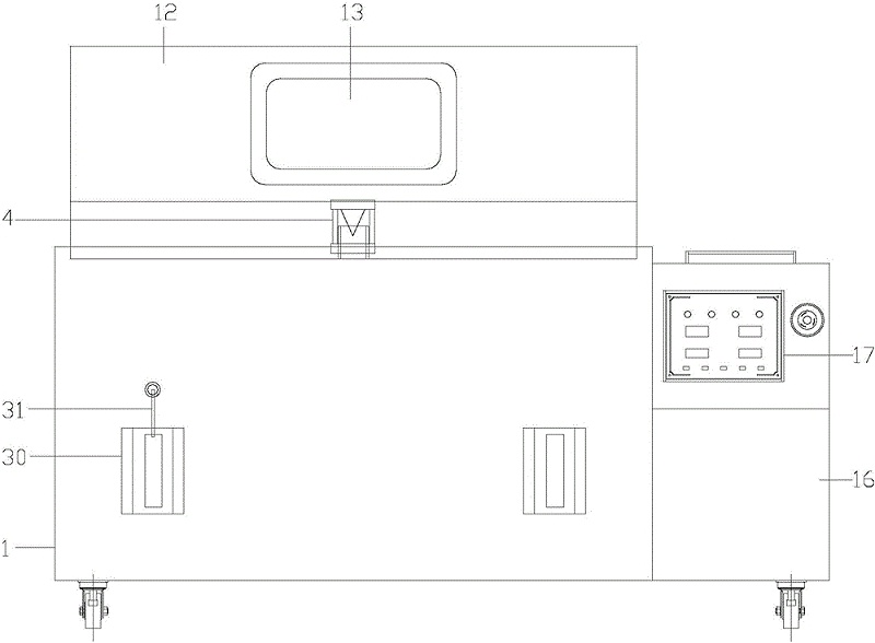 鹽霧試驗(yàn)箱結(jié)構(gòu)圖